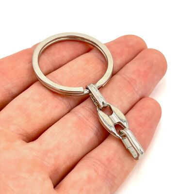 32 mm EZME ANAHTARLIK HALKASI VE ANAHTARLIK APARATI YASSI HALKA, ANAHTARLIK SETİ - 2