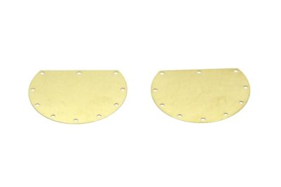 32x40 mm DÜZ PUL, HAM PİRİNÇ #1487H - 3