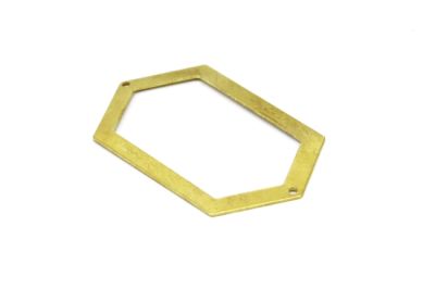 32x54 mm ALTIGEN DESENLİ PUL, HAM PİRİNÇ #1421-1H - 2