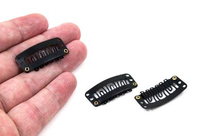 33 mm BEBEK ÇIT ÇIT TOKA, SİYAH KAPLAMA - 2
