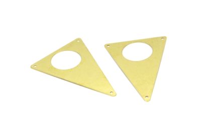 33x50 mm ÜÇGEN DESENLİ PUL, HAM PİRİNÇ #1501H - 2