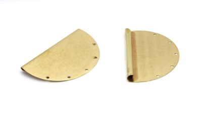 33x52 mm BORU KULPLU PUL, HAM PİRİNÇ #1493H - 2