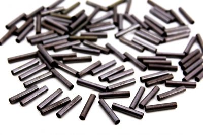 3x15 mm YUVARLAK DÜZ BORU, BAKIR KAPLAMA #1182B - 2