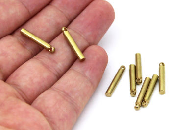 3x20 mm PİRİNÇ KULPLU ÇUBUK BAR, HAM PİRİNÇ - 2