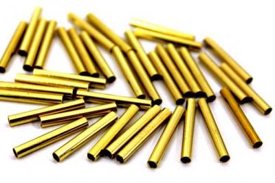 3x20 mm YUVARLAK DÜZ BORU, HAM PİRİNÇ #1169H - 2