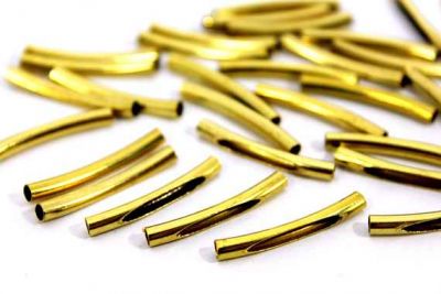 3x25 mm YUVARLAK YARIK KAVİSLİ, HAM PİRİNÇ #1176H - 2