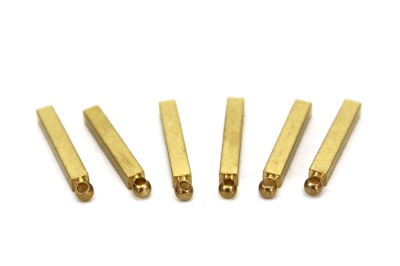 ERTÜRK - 3x3x20 mm PİRİNÇ KULPLU ÇUBUK BAR, HAM PİRİNÇ