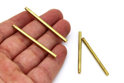 3x50 mm PİRİNÇ KULPLU ÇUBUK BAR, HAM PİRİNÇ - 2