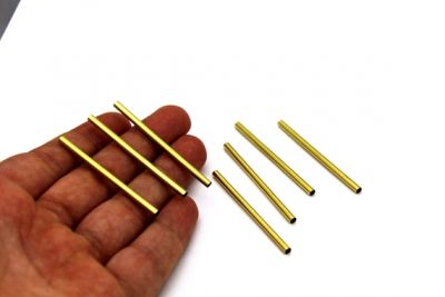 3x50 mm YUVARLAK BORU, HAM PİRİNÇ - 2