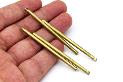 3x60 mm PİRİNÇ KULPLU ÇUBUK BAR, HAM PİRİNÇ - 2