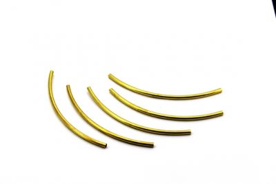 3x80 mm YUVARLAK KAVİSLİ BORU, HAM PİRİNÇ - 2