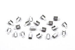 4 mm, ÇELİK U SIKIŞTIRMA, GÜMÜŞ RENK, 1. KALİTE KARARMAZ - ERTÜRK