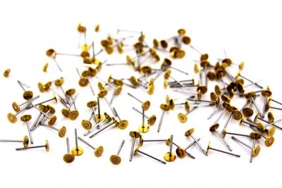4 mm PULLU KÜPE İĞNESİ HAM PİRİNÇ - 2