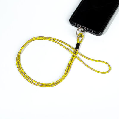 4 MM TAŞLI İP HAZIR TELEFON BOYUN ASKI AKSESUARI - 100 CM - 16