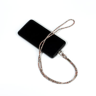 4 MM TAŞLI İP HAZIR TELEFON BOYUN ASKI AKSESUARI - 100 CM - 26
