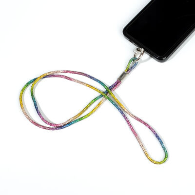 4 MM TAŞLI İP HAZIR TELEFON BOYUN ASKI AKSESUARI - 100 CM - 37