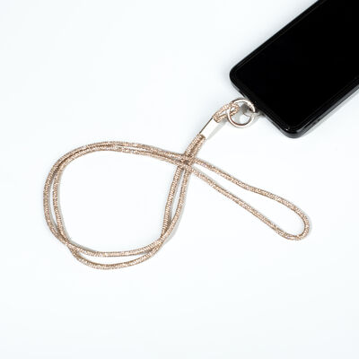 4 MM TAŞLI İP HAZIR TELEFON BOYUN ASKI AKSESUARI - 100 CM - 42