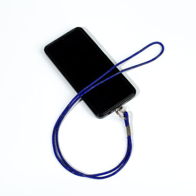 4 MM TAŞLI İP HAZIR TELEFON BOYUN ASKI AKSESUARI - 100 CM - 47