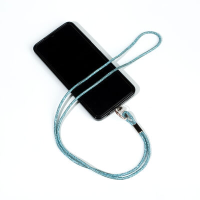 4 MM TAŞLI İP HAZIR TELEFON BOYUN ASKI AKSESUARI - 100 CM - 60