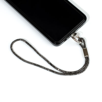 4 MM TAŞLI İP HAZIR TELEFON EL ASKI AKSESUARI - 42 CM - 6
