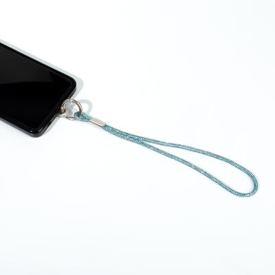 4 MM TAŞLI İP HAZIR TELEFON EL ASKI AKSESUARI - 42 CM - 19