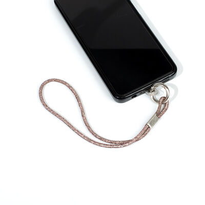 4 MM TAŞLI İP HAZIR TELEFON EL ASKI AKSESUARI - 42 CM - 23