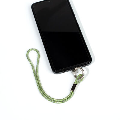 4 MM TAŞLI İP HAZIR TELEFON EL ASKI AKSESUARI - 42 CM - 26