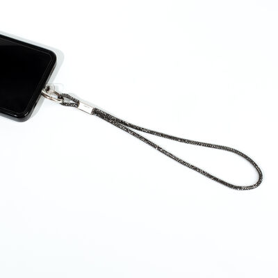 4 MM TAŞLI İP HAZIR TELEFON EL ASKI AKSESUARI - 42 CM - 34
