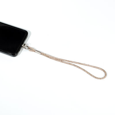 4 MM TAŞLI İP HAZIR TELEFON EL ASKI AKSESUARI - 42 CM - 37
