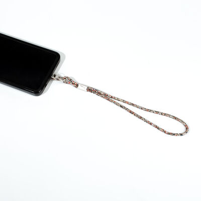 4 MM TAŞLI İP HAZIR TELEFON EL ASKI AKSESUARI - 42 CM - 52