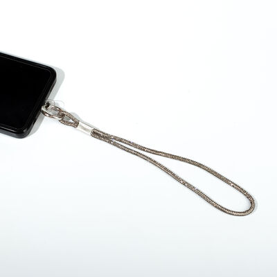 4 MM TAŞLI İP HAZIR TELEFON EL ASKI AKSESUARI - 42 CM - 58