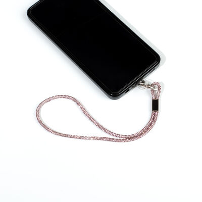 4 MM TAŞLI İP HAZIR TELEFON EL ASKI AKSESUARI - 42 CM - 62