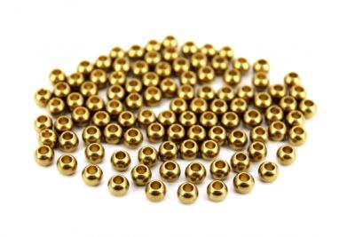 4 mm YUVARLAK TORNA MİSKET, HAM PİRİNÇ #197H - 2