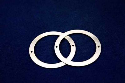 40 mm YUVARLAK İKİ DELİK PUL, NİKEL KAPLAMA #6N - 2