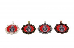 41 mm ETAMİN KOLYE UCU, HAMZA EL DESENLİ - ERTÜRK