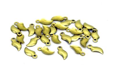 4.5x10 mm DESENLİ PUL, HAM PİRİNÇ #1408H - 2