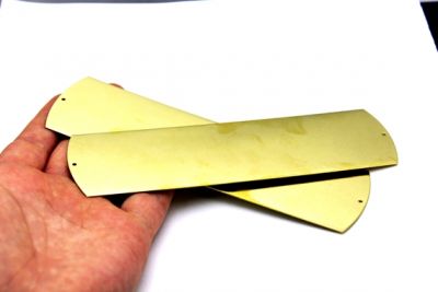 45x160 mm DÜZ BİLEZİK MODELİ, HAM PİRİNÇ - 3