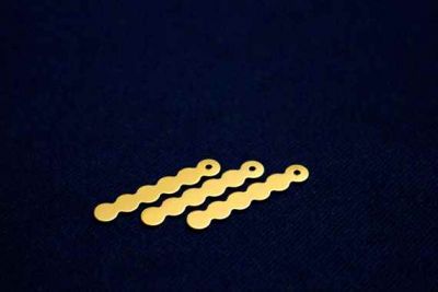 4.5x27 mm YUVARLAK PUL TEK DELİK, HAM PİRİNÇ #1068H - 2