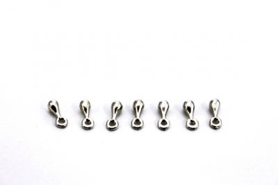 3x8 mm DAMLA METALİZE PLASTİK SALLANTI, NİKEL KAPLAMA - 2