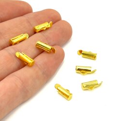 4x10 mm MİYUKİ KAPAMA, DİŞSİZ SIKIŞTIRMA, SARI KAPLAMA, SAC MALZEME - ERTÜRK