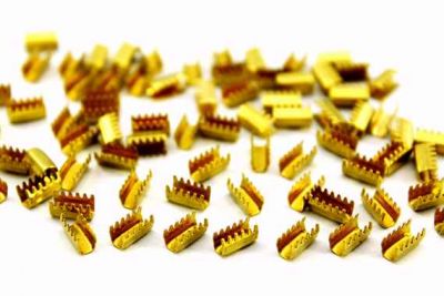 4x7 mm DİŞLİ SIKIŞTIRMA, HAM PİRİNÇ #754H - 2