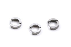 4x13 mm, ÇELİK KÜPE KANCASI, GÜMÜŞ RENK, 1. KALİTE KARARMAZ - ERTÜRK
