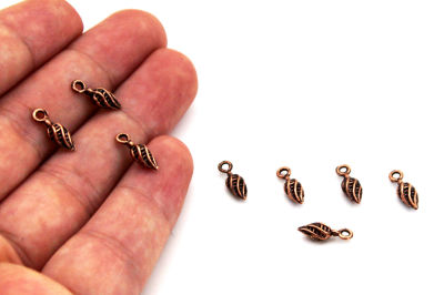 4x13 mm DAMLA SALLANTI ZAMAK DÖKÜM, BAKIR RENK - 2