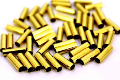 4x13 mm YUVARLAK DÜZ BORU, HAM PİRİNÇ #1170H - 2