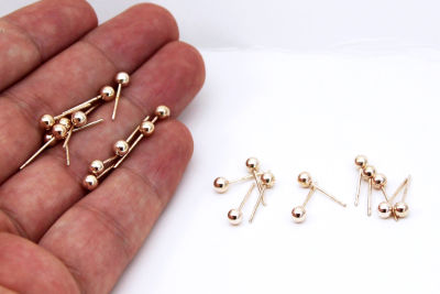 4x15 mm TOPLU KÜPE İĞNESİ, ROSE KAPLAMA - 2