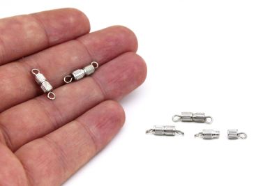 4x15 mm VİDALI KLİPS, NİKEL KAPLAMA - 2