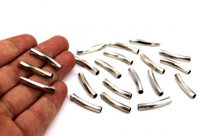 4x25 mm BURGULU YUVARLAK KAVİSLİ BORU, NİKEL KAPLAMA #242N - 3