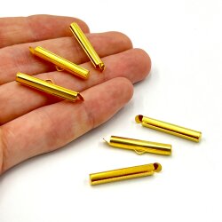 4x25 mm MİYUKİ KAPAMA, DİŞSİZ SIKIŞTIRMA, SARI KAPLAMA, SAC MALZEME - ERTÜRK