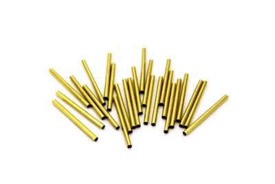 4x80 mm YUVARLAK DÜZ BORU, HAM PİRİNÇ - 2
