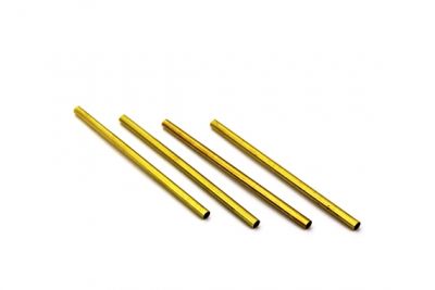 4x80 mm YUVARLAK DÜZ BORU, HAM PİRİNÇ - 3